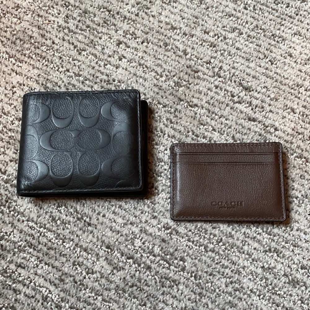 Men’s coach wallet bundle